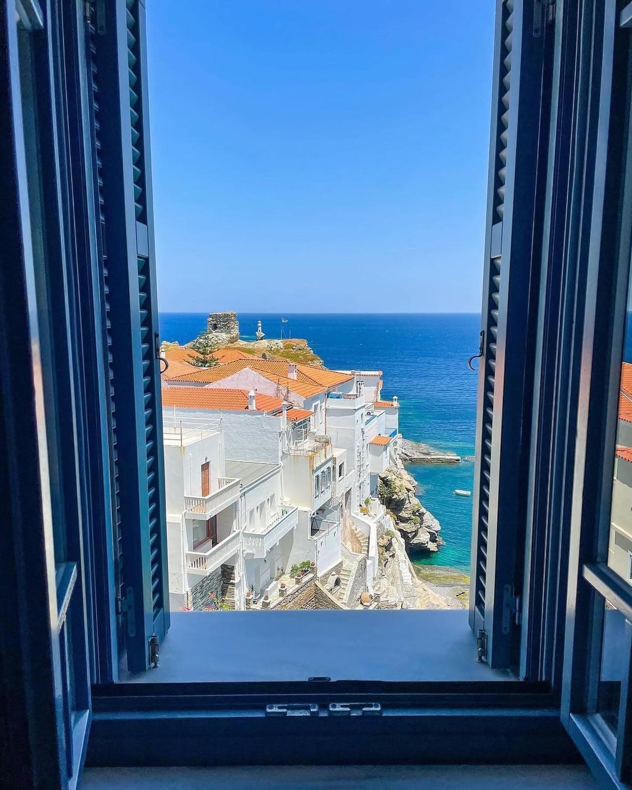 Traditional Greek panigiri village festival with music and dancing