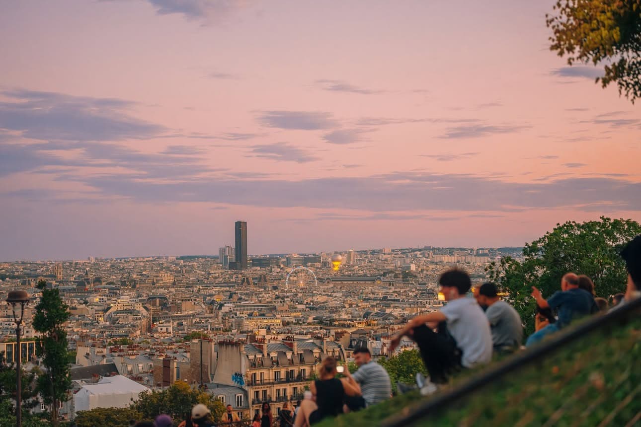 panoramic Paris city views