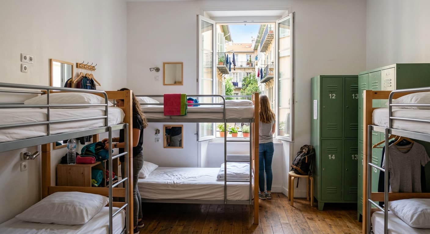 Budget: Hostel or Airbnb ($30-60/night)