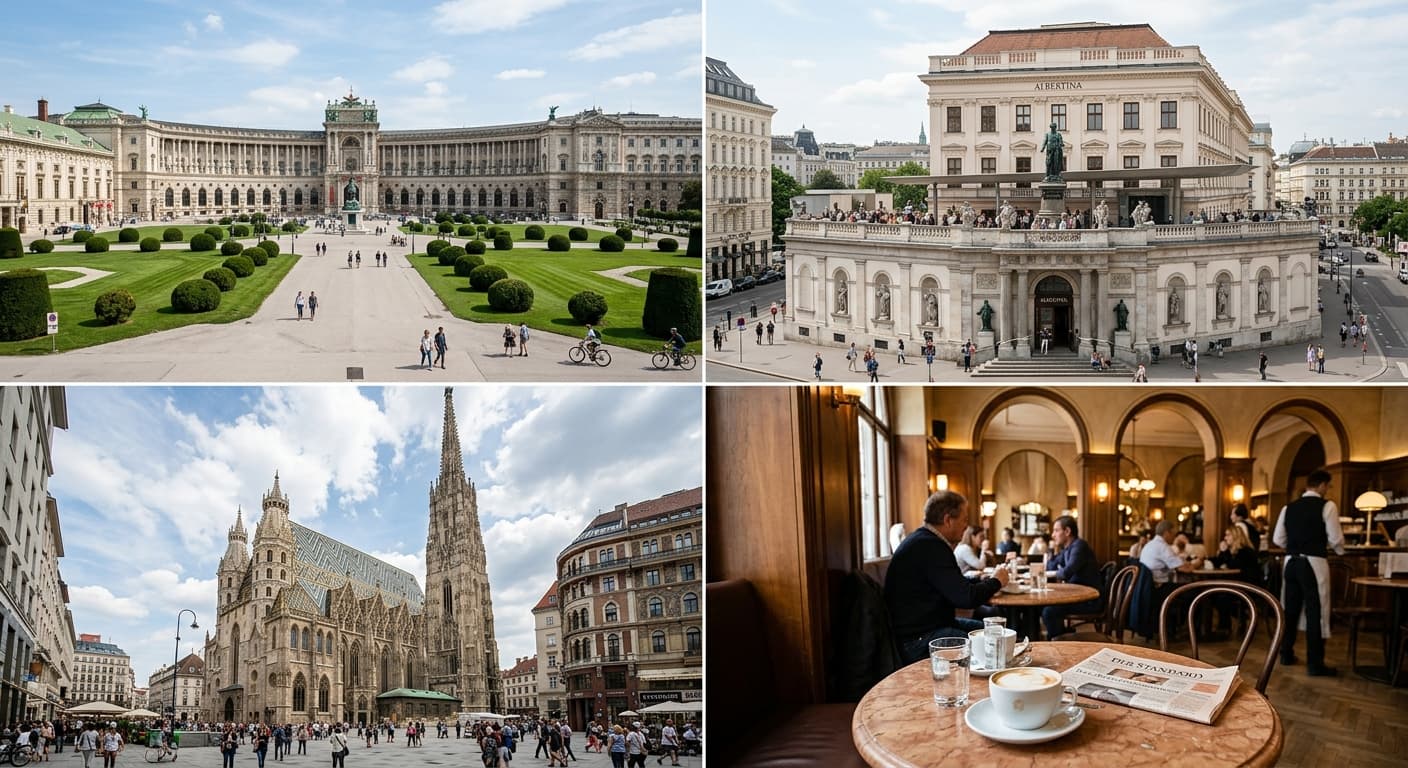 Day 2: Hofburg, Albertina, St. Stephen's & Coffee Culture