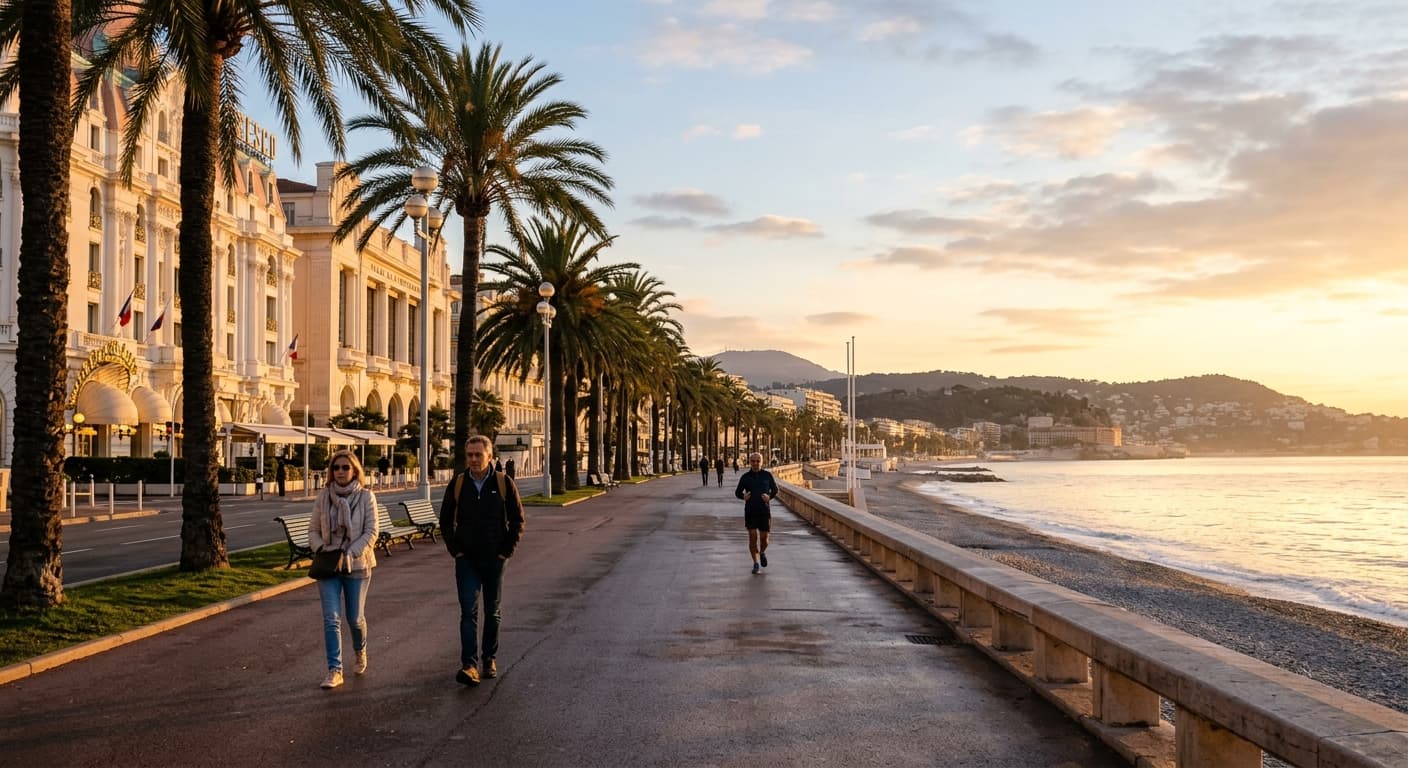 Day 1: Promenade des Anglais, Old Town & Castle Hill