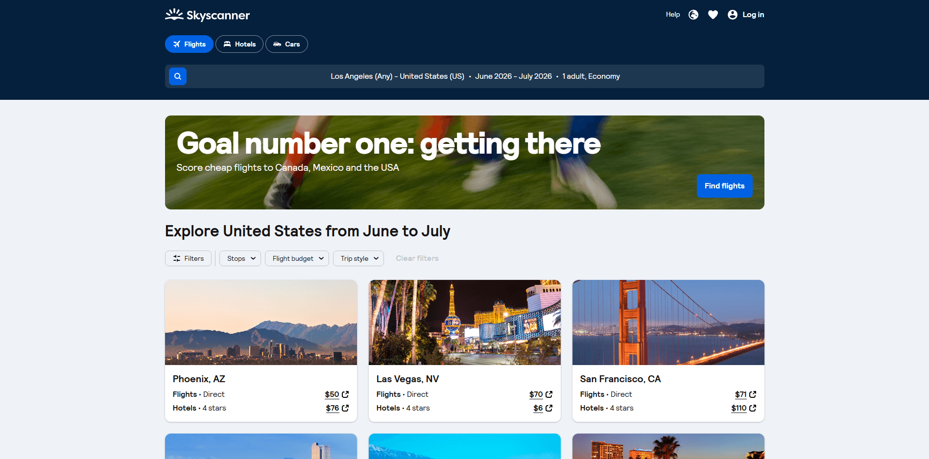 Skyscanner — Best for Multi-City Search
