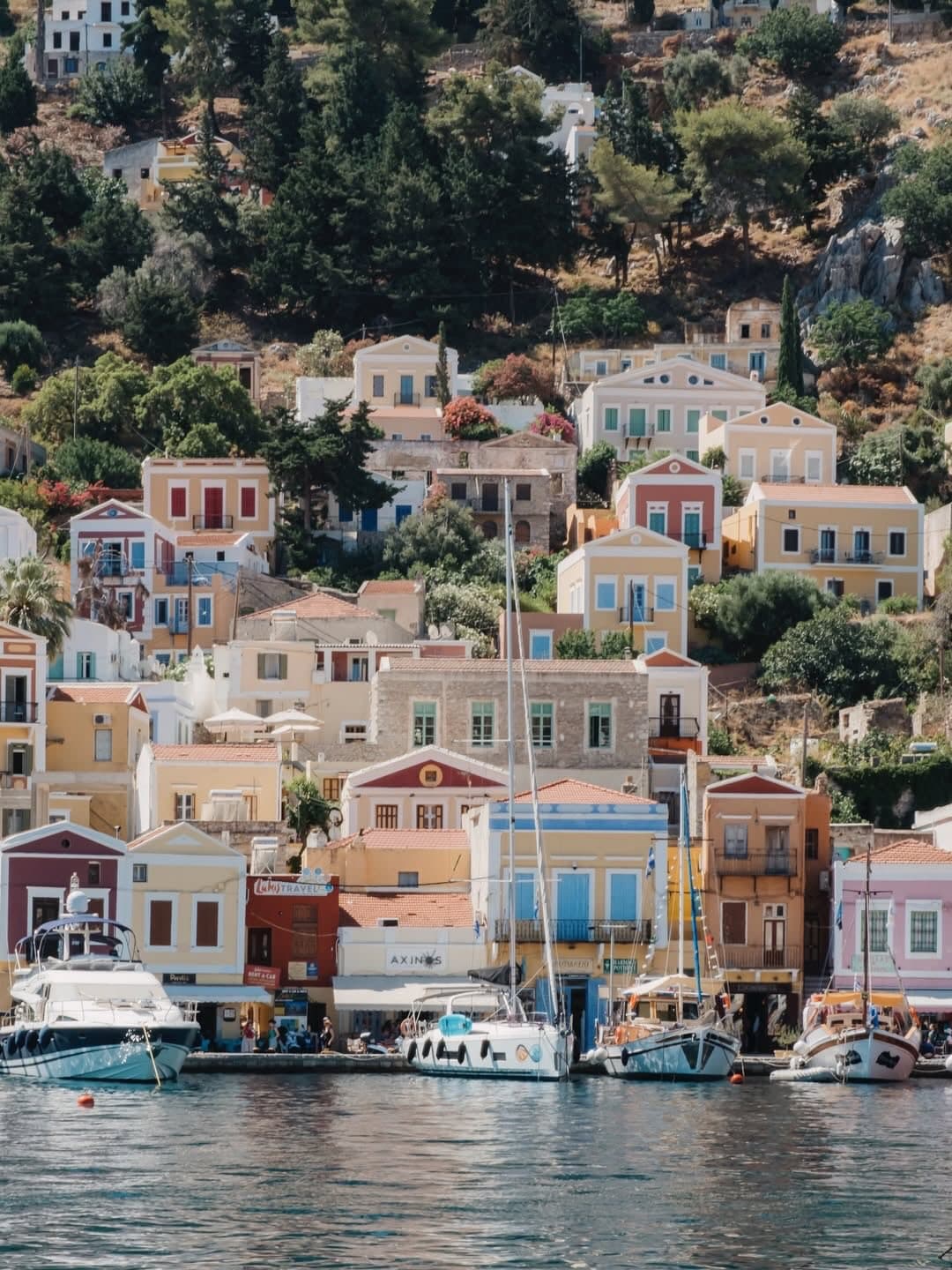 Traditional village on Ikaria island, Greece Blue Zone