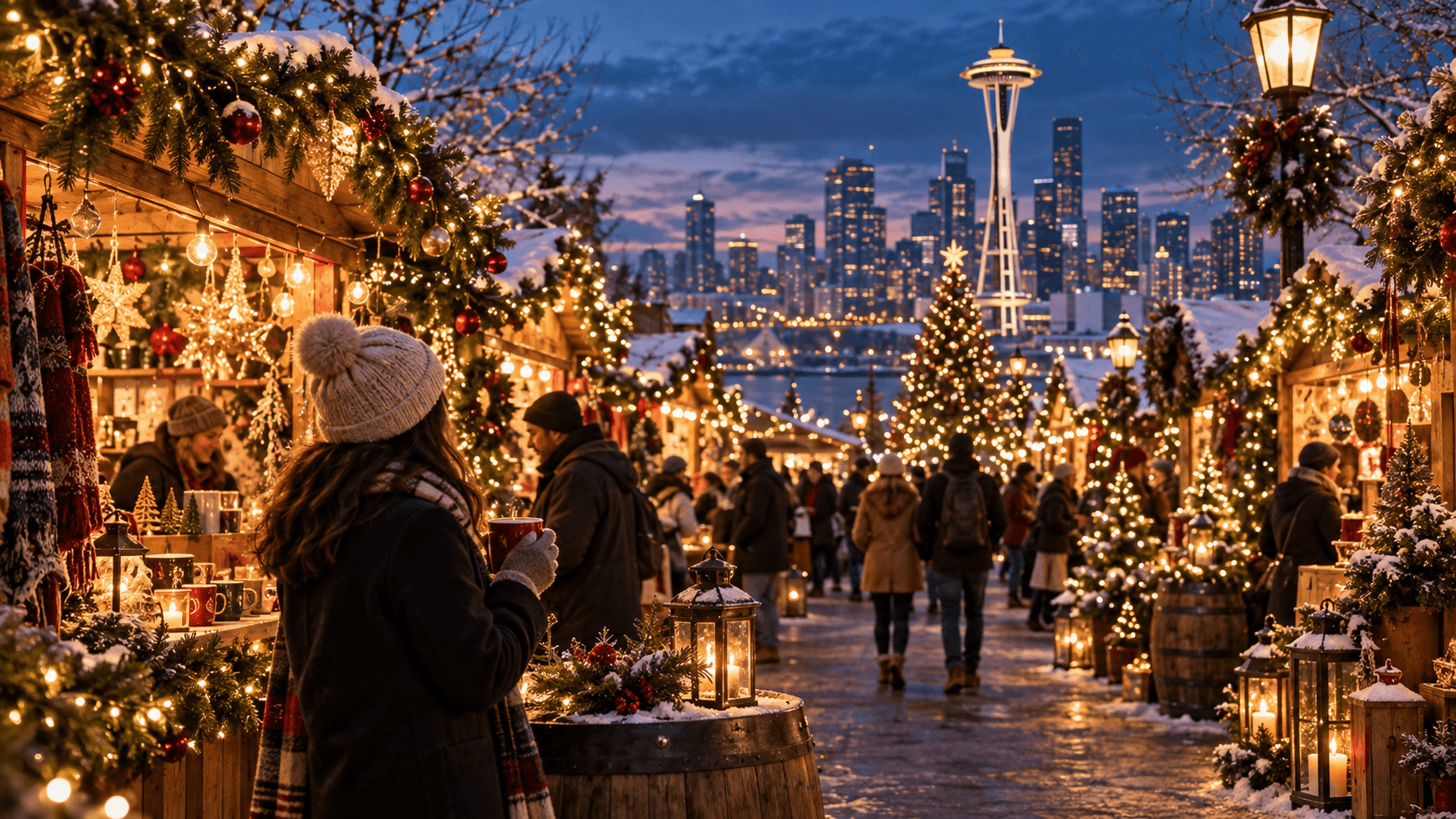 Seattle Christmas Market Dates: Nov 20–Dec 27, $7 Tickets