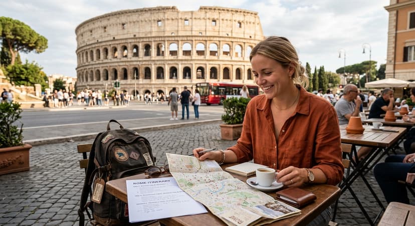 Google Docs Travel Itinerary Template