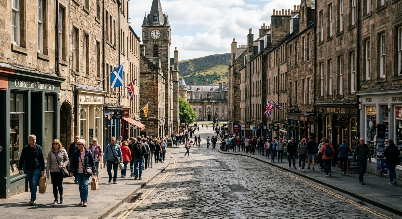 Day 1: Royal Mile, Edinburgh Castle & Old Town Magic