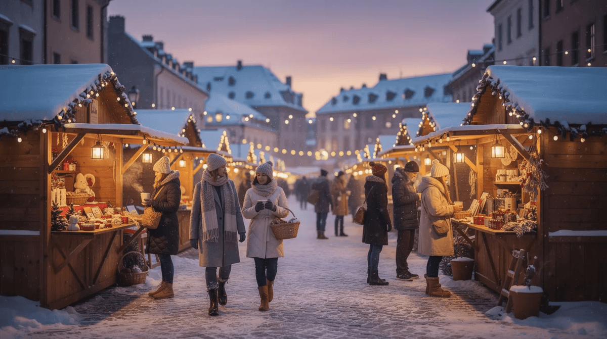 Quebec City German Christmas Market Dates: Nov 19–Dec 23, Free