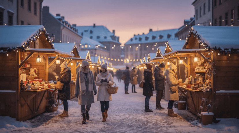 Quebec City German Christmas Market Dates: Nov 19–Dec 23, Free