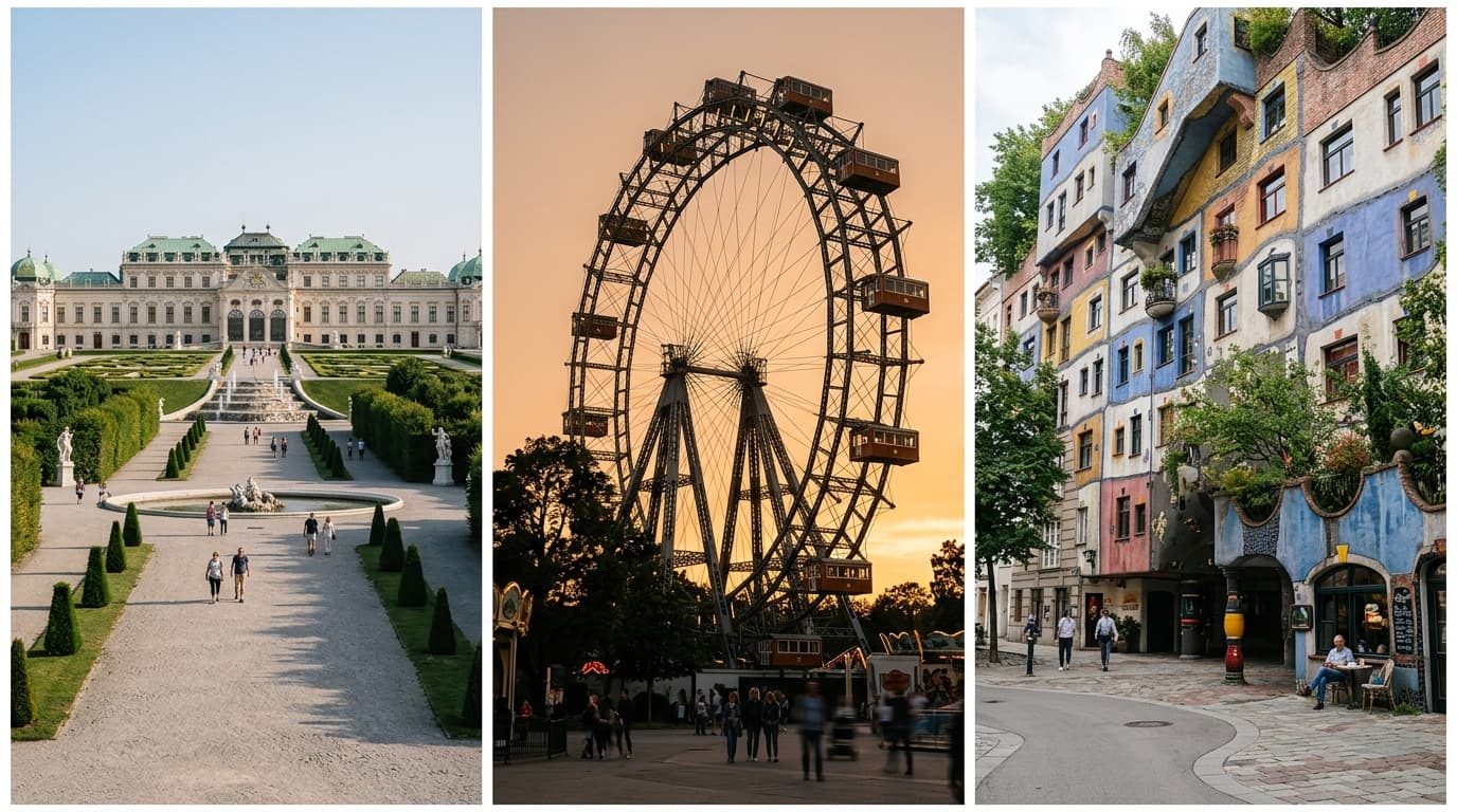 Day 3: Belvedere, Prater & Hundertwasser